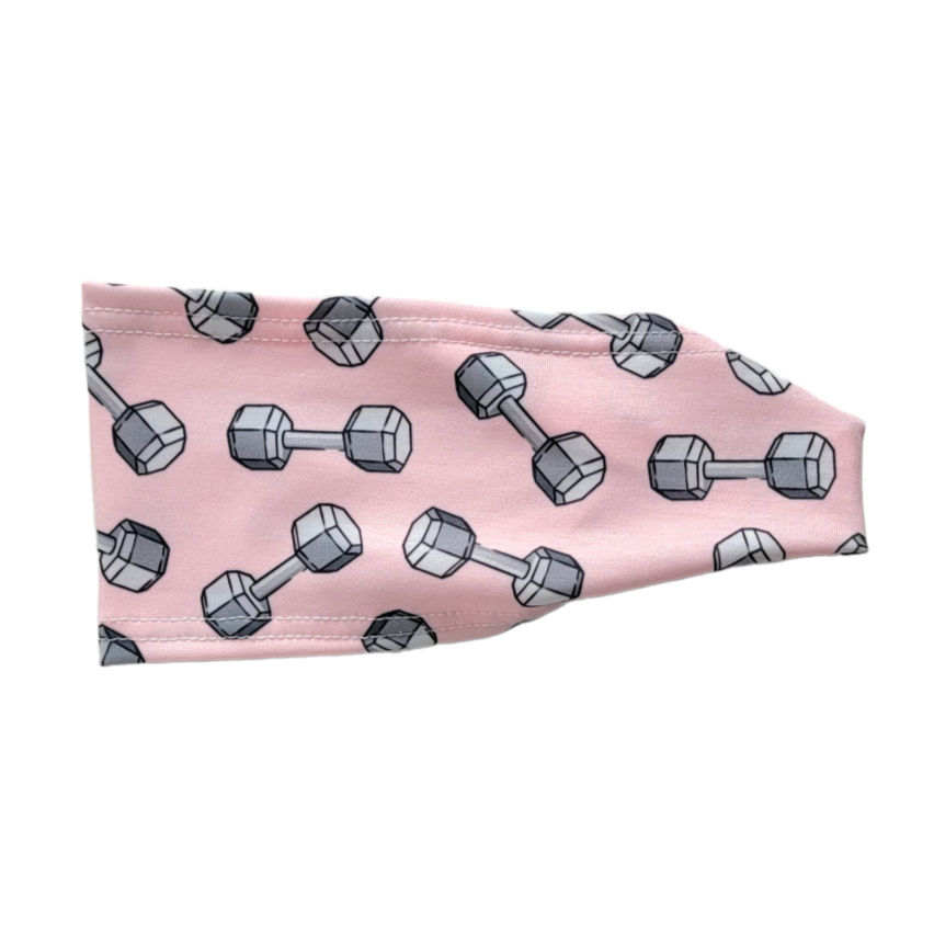 Pink Weights Headband | Bay Bands