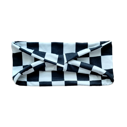 Black & White Checkerboard | Bay Bands