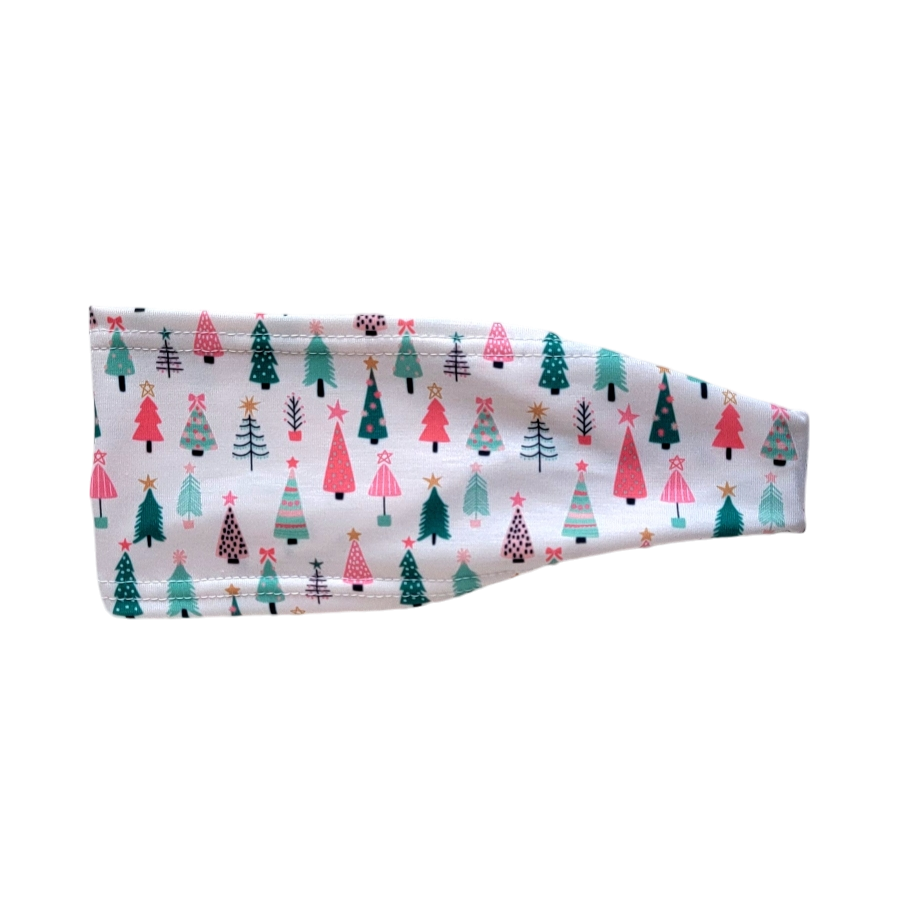 Pastel Christmas Trees Headband