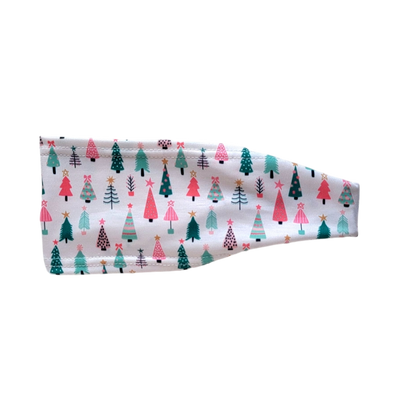 Pastel Christmas Trees Headband