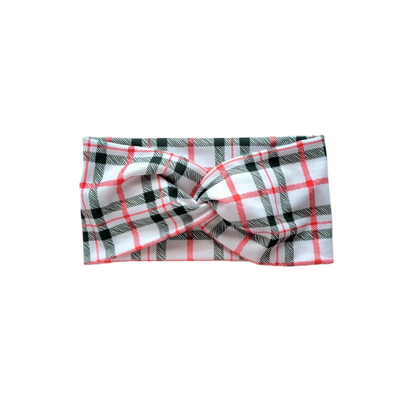 Twisted White Christmas Plaid