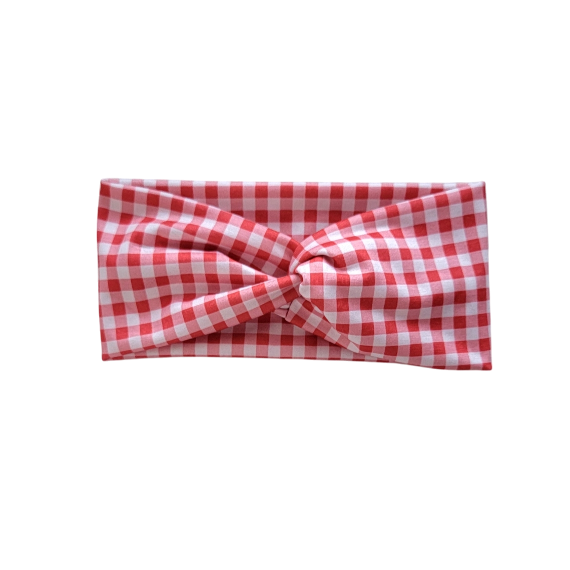 Twisted Red Gingham