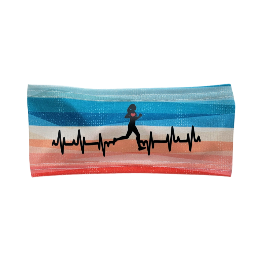 Runner Heartbeat Headband | Bay Bands