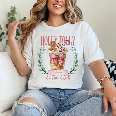 Holly Jolly Coffee Shirt Transfer