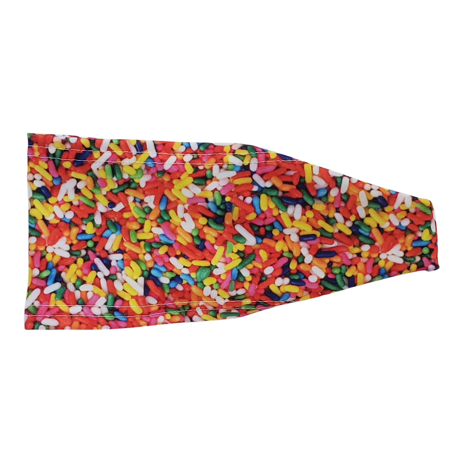 headband with colored sprinkles