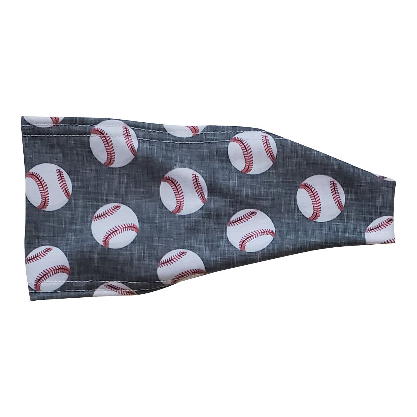 white baseballs on grey 