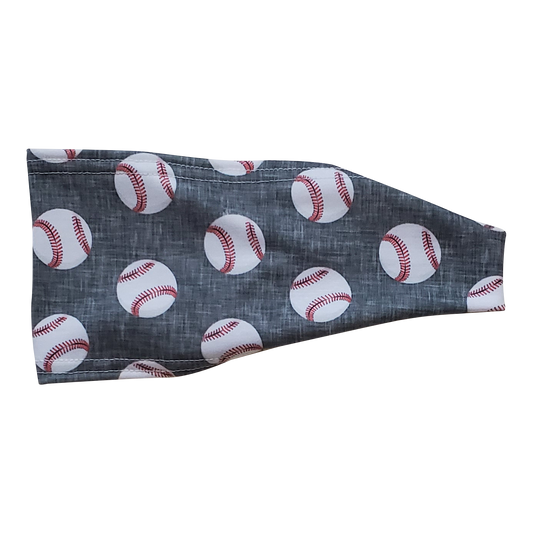 white baseballs on grey 